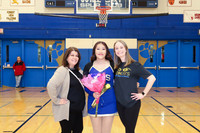 Basketball Varsity Boys and Senior Parent Night 2-14