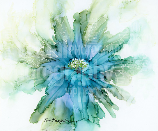 blue wildflower