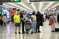 Dulles Departure and Mail Call