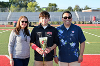 Senior Night Football Cheers Dance Marching Band 8-26