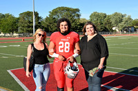 Senior Parent Night Football Marching Band Dance Cheer